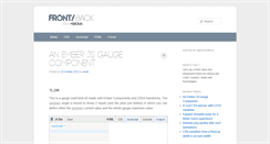 Desktop Screenshot of front-back.com